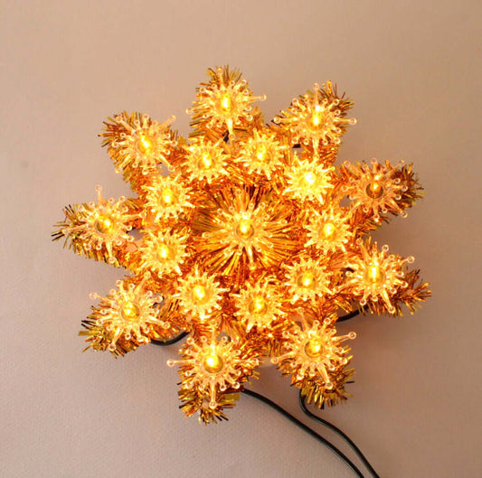 Étoile de Noël électrique vintage