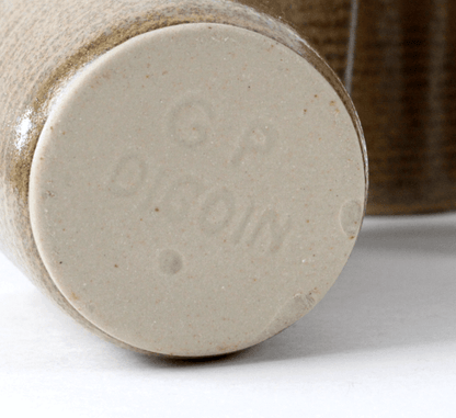 Gobelets vintages en grès Digoin