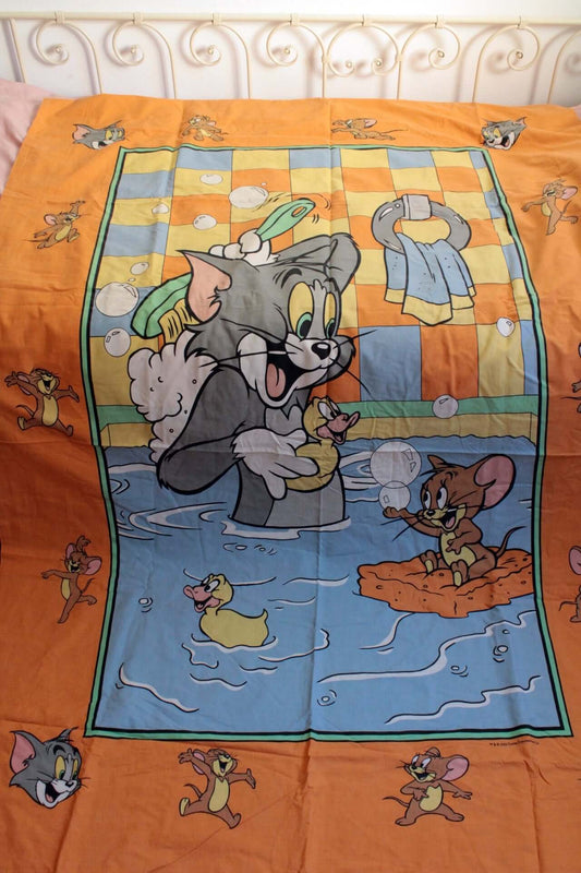 Vintage Housse de couette Tom & Jerry