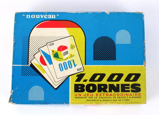 Vintage Jeu Mille bornes 1960 complet