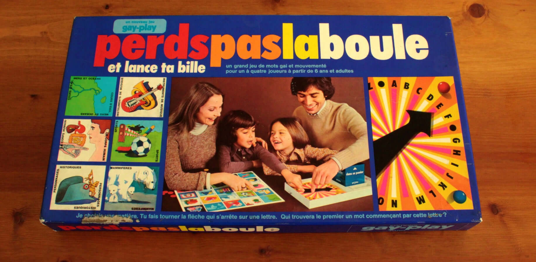 Vintage Jeu de société "Perds pas la boule" Gay-Play