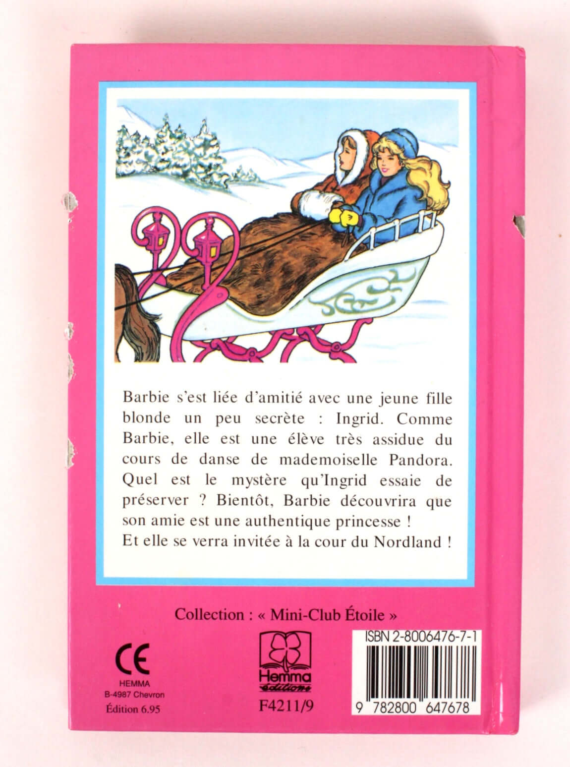 Livre de poche Barbie années 90