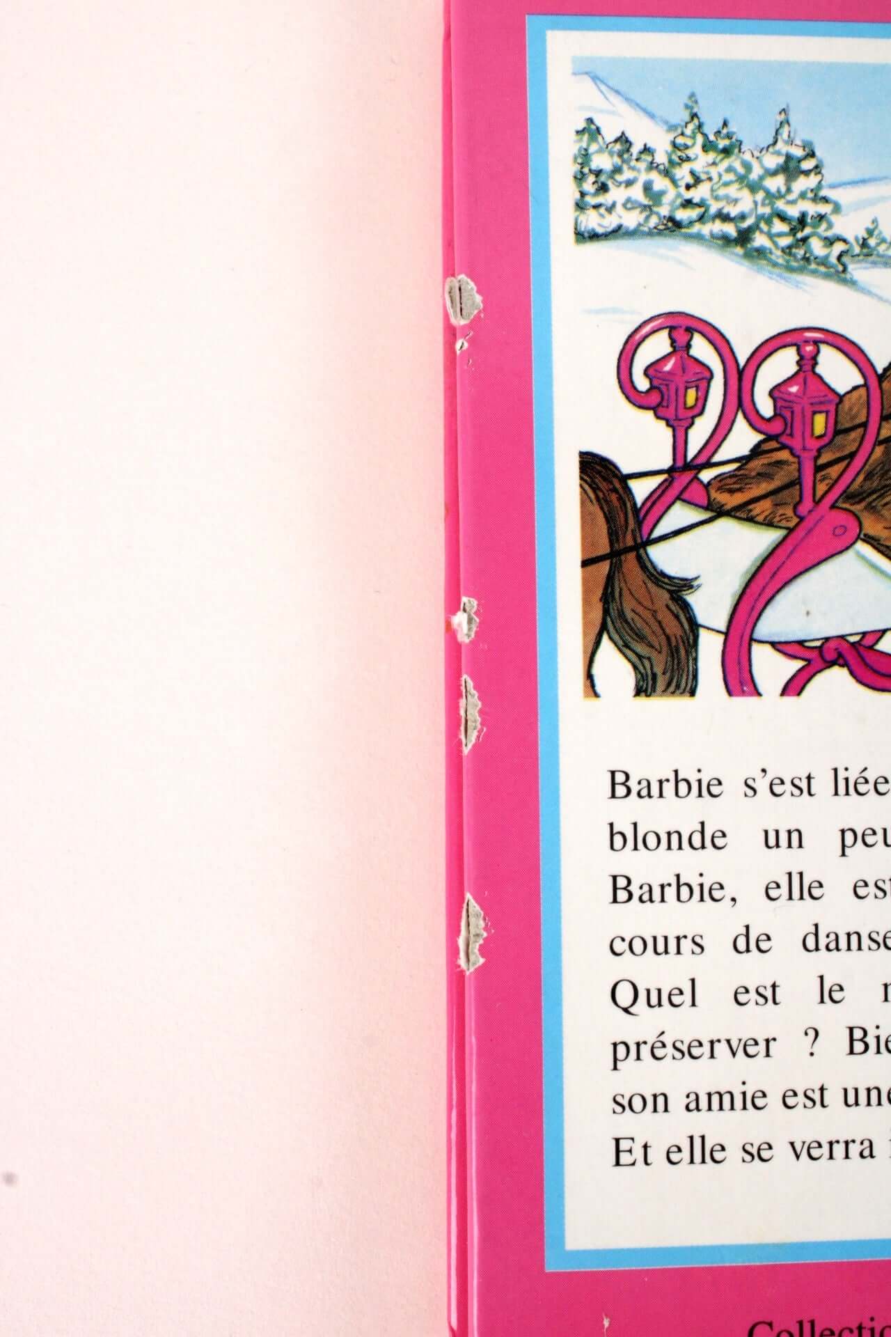 Livre de poche Barbie années 90