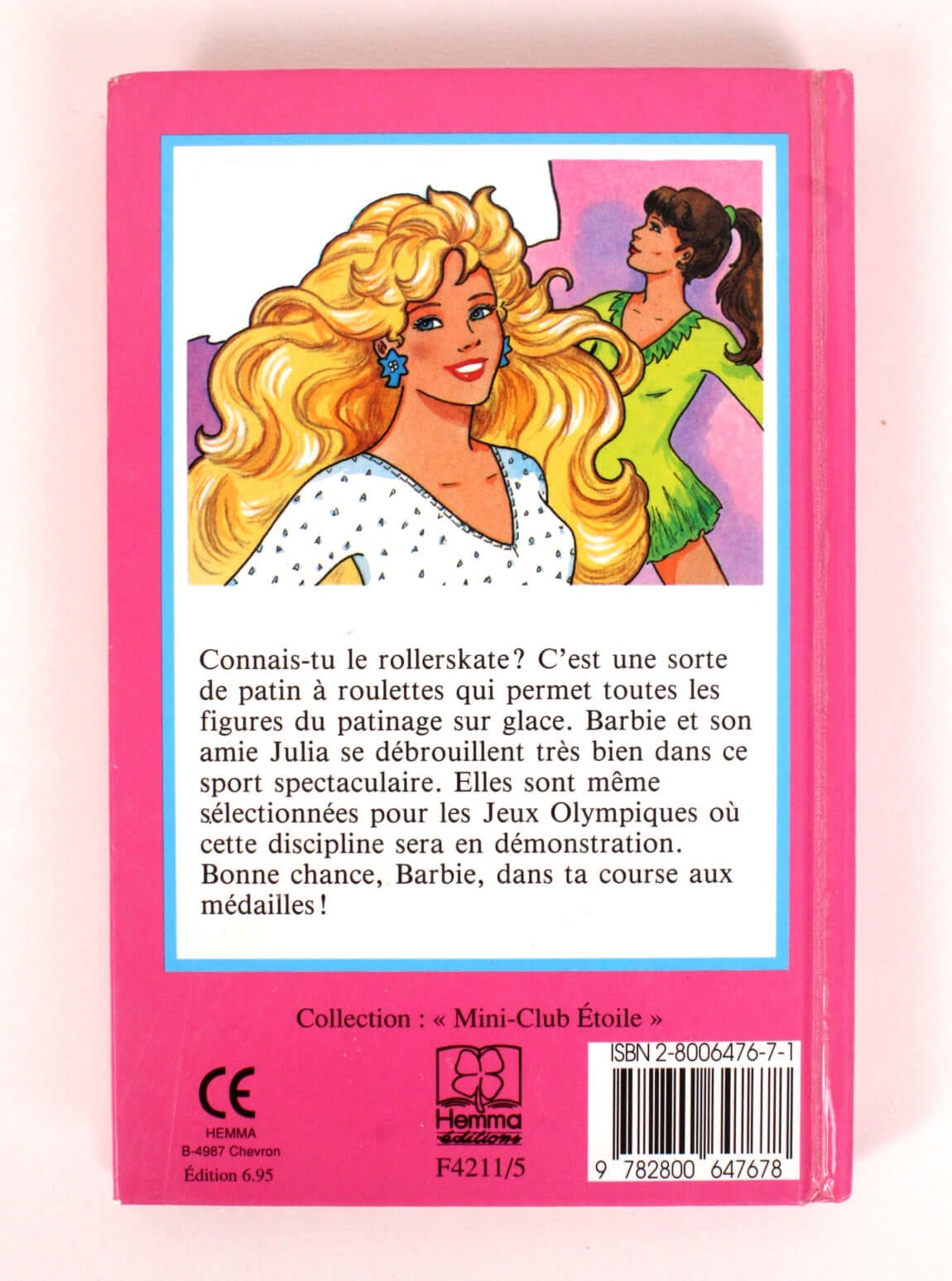 Livre de poche Barbie années 90