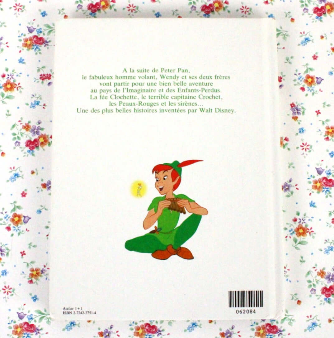 Vintage Livre illustré Peter Pan