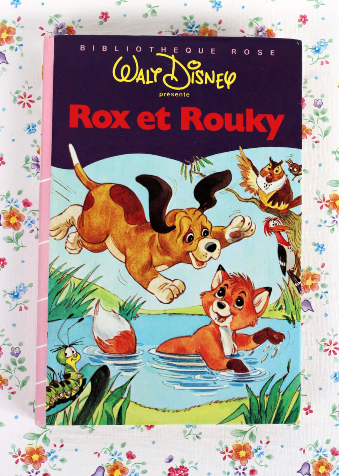 Vintage Livre de poche Rox et Rouky