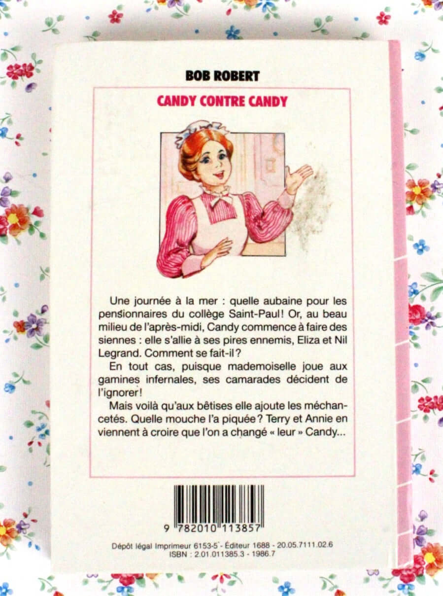 Vintage Livre Candy contre Candy