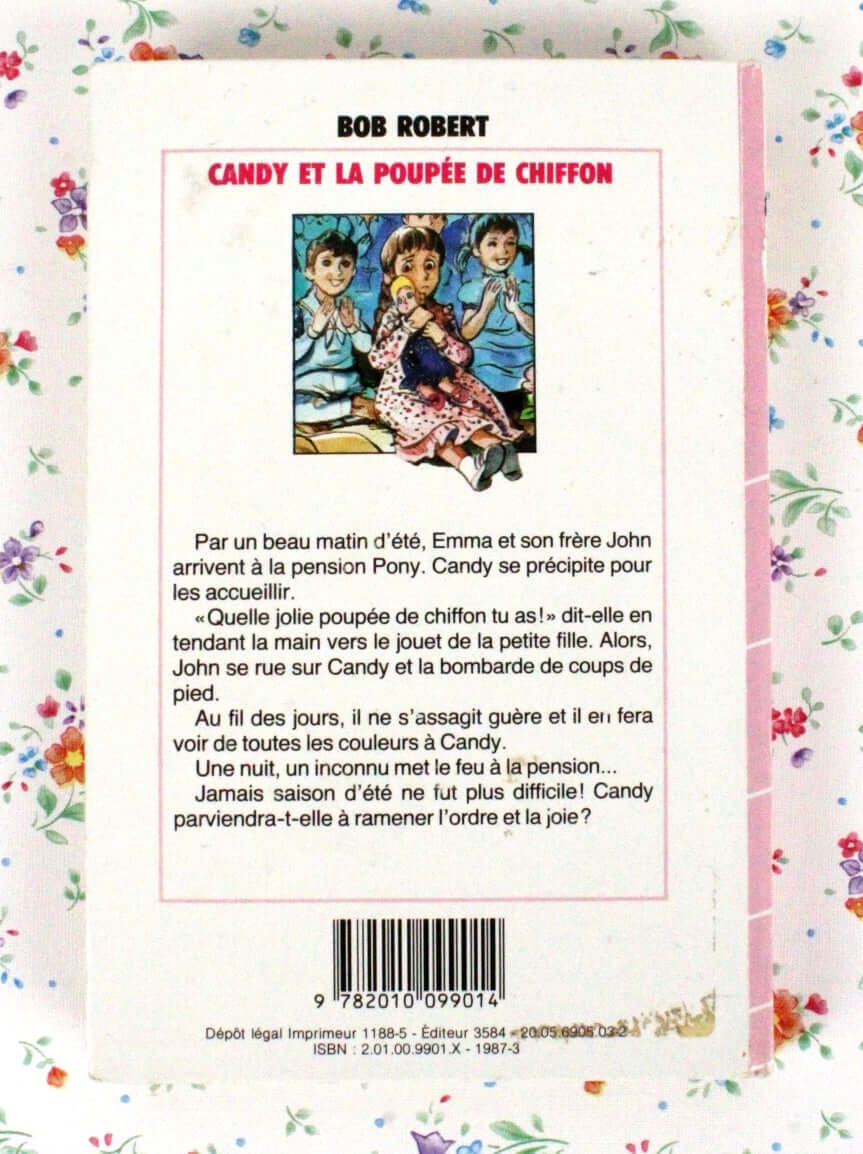 Vintage Livre Candy et la poupée de chiffon