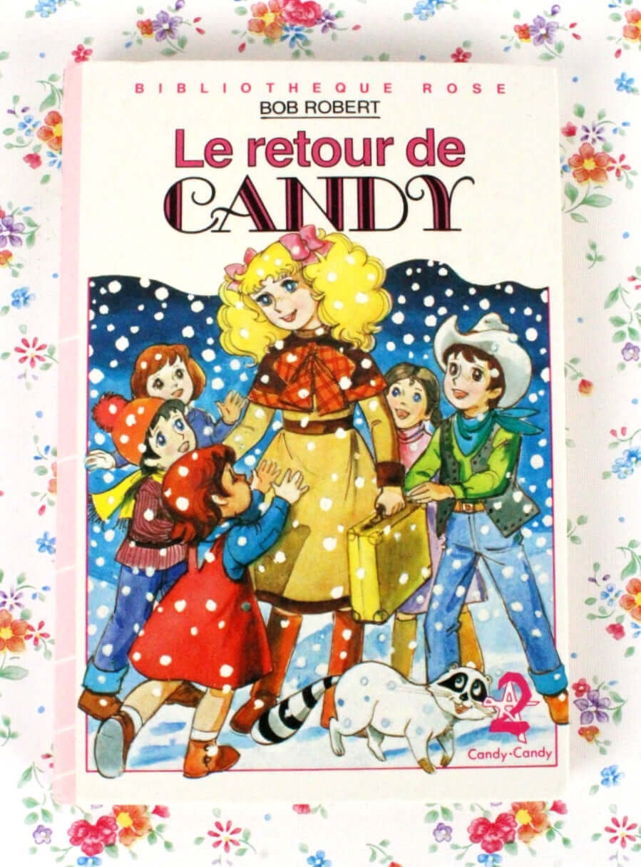 Vintage Livre Le retour de Candy