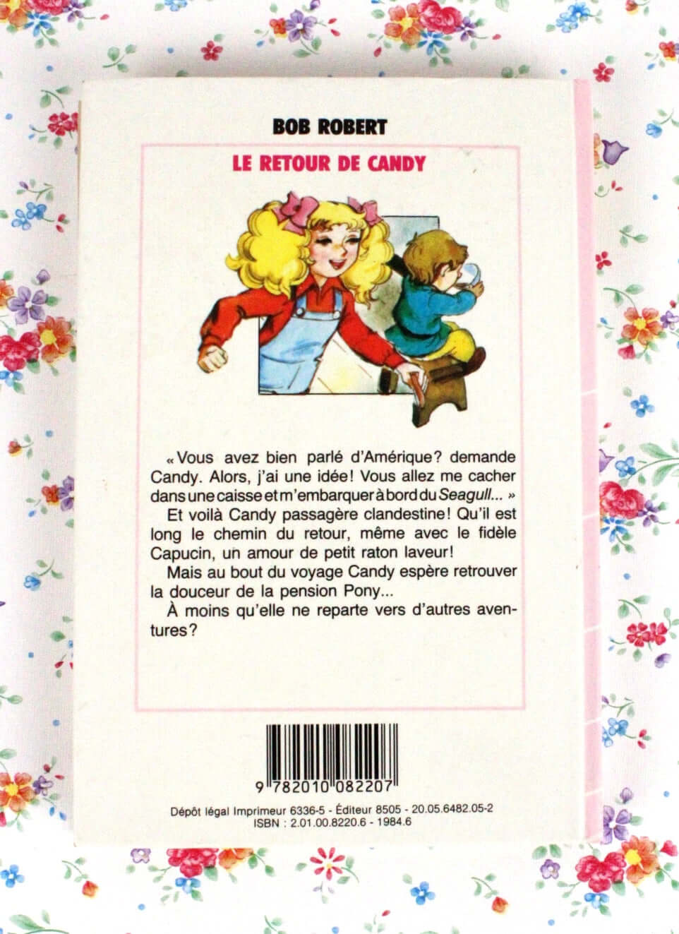 Vintage Livre Le retour de Candy