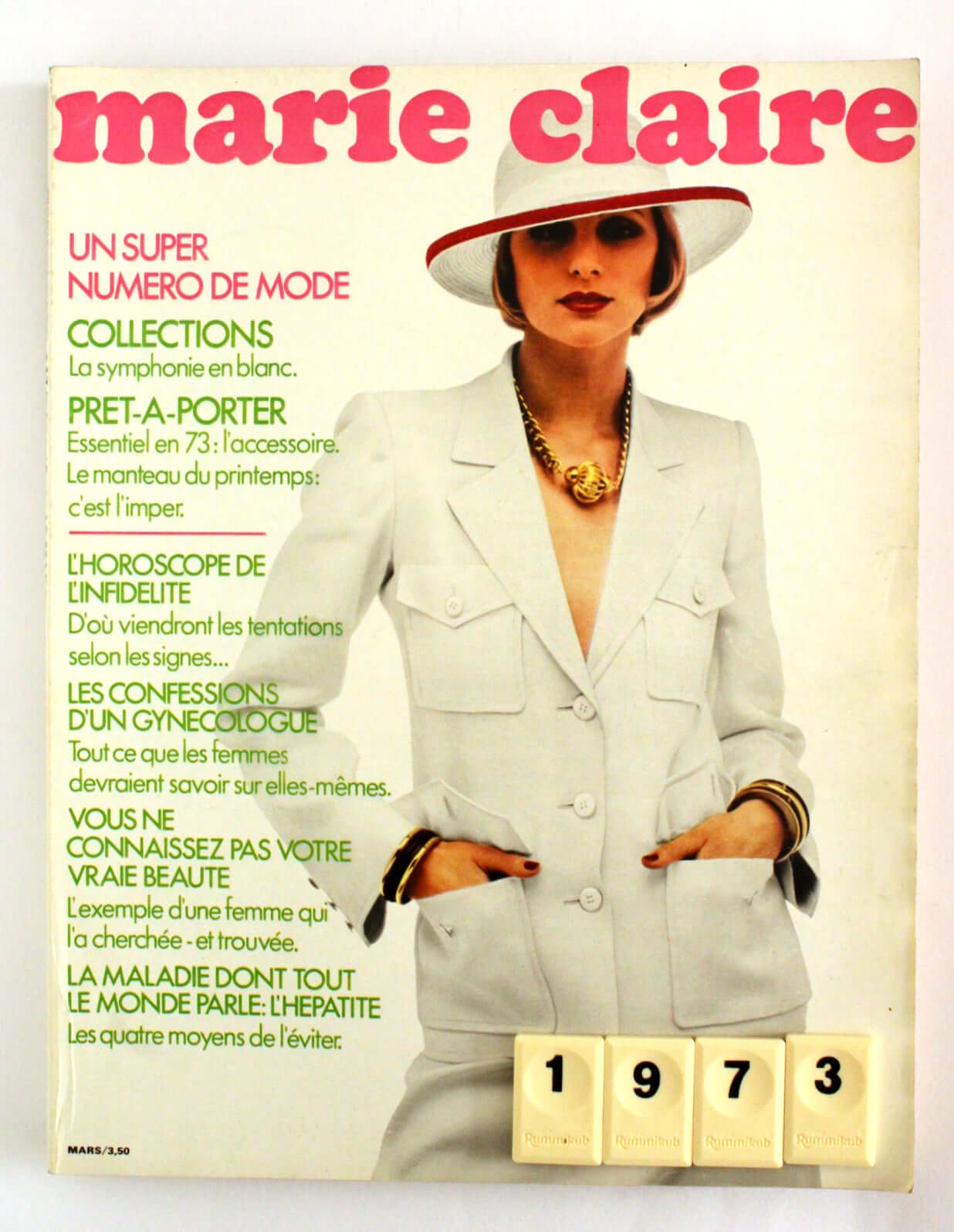 Magazines Marie-Claire années 60-70 vintage