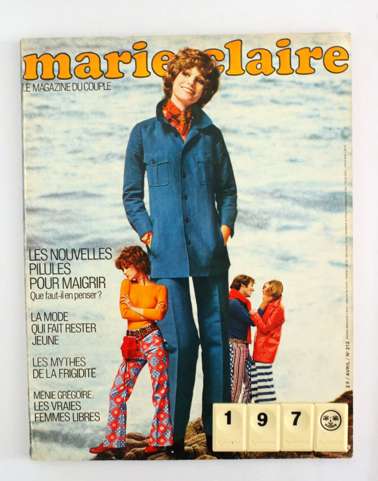 Magazines Marie-Claire années 60-70 vintage