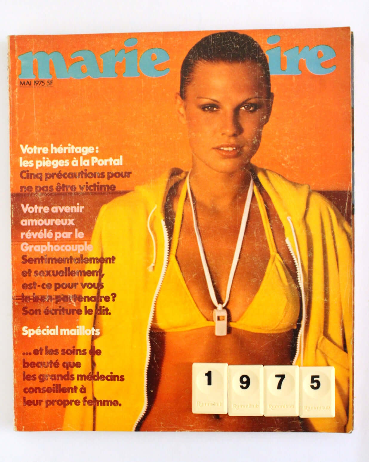 Magazines Marie-Claire années 60-70 vintage