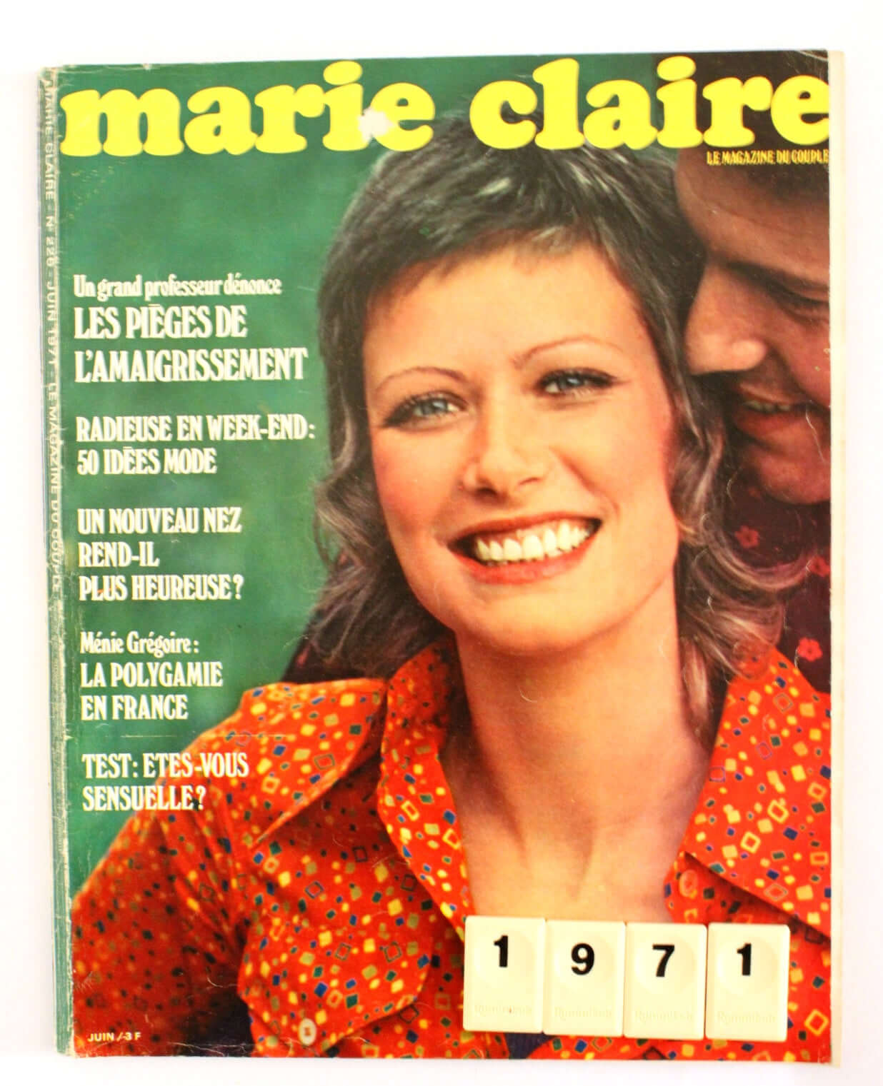 Magazines Marie-Claire années 60-70 vintage