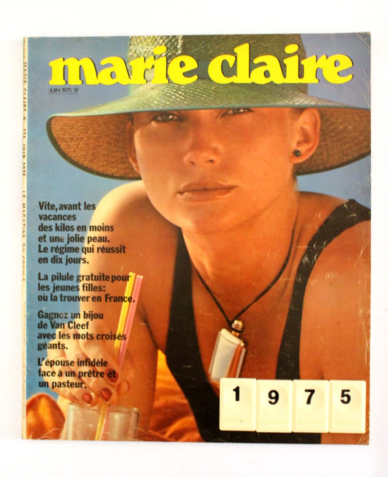 Magazines Marie-Claire années 60-70 vintage