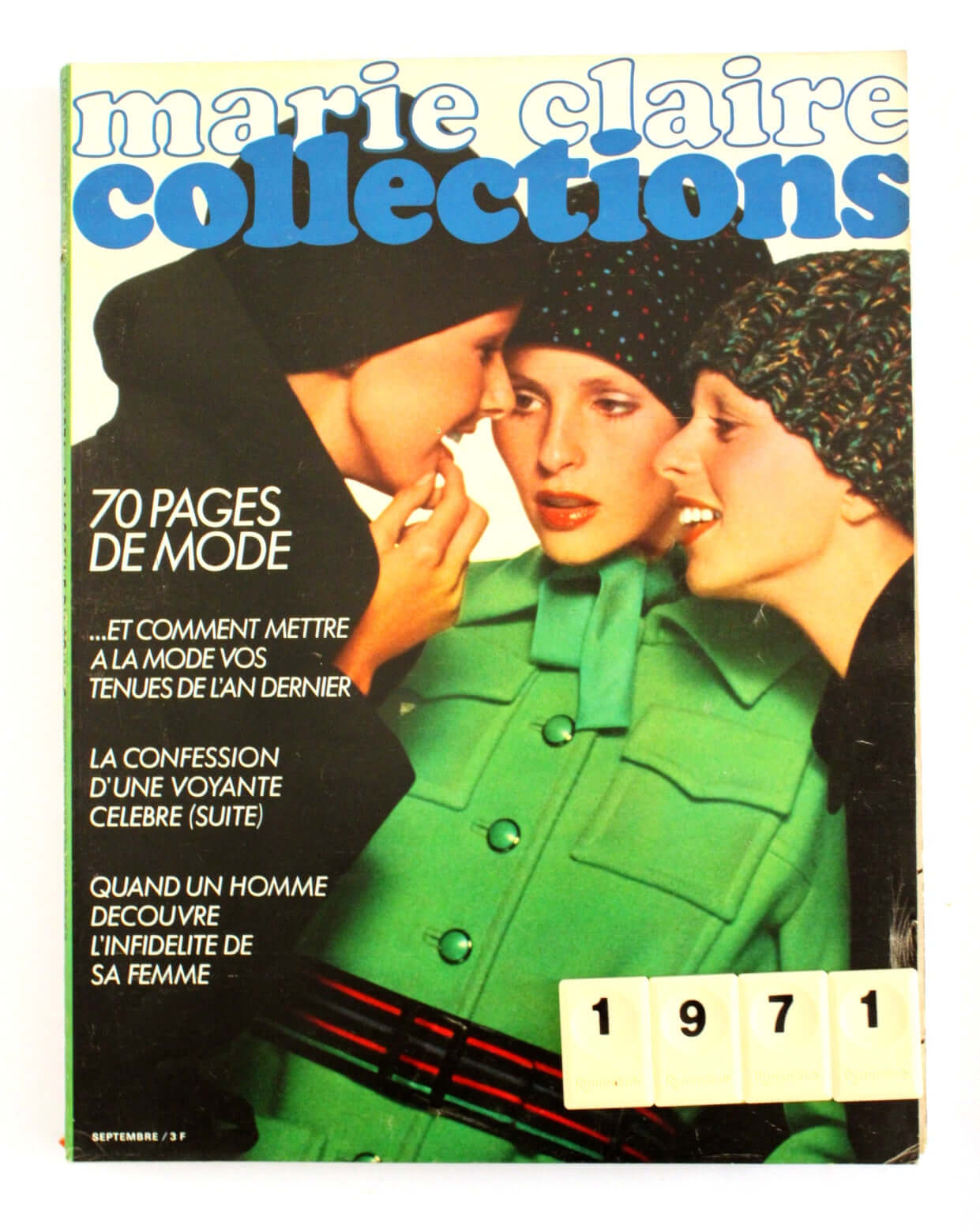 Magazines Marie-Claire années 60-70 vintage