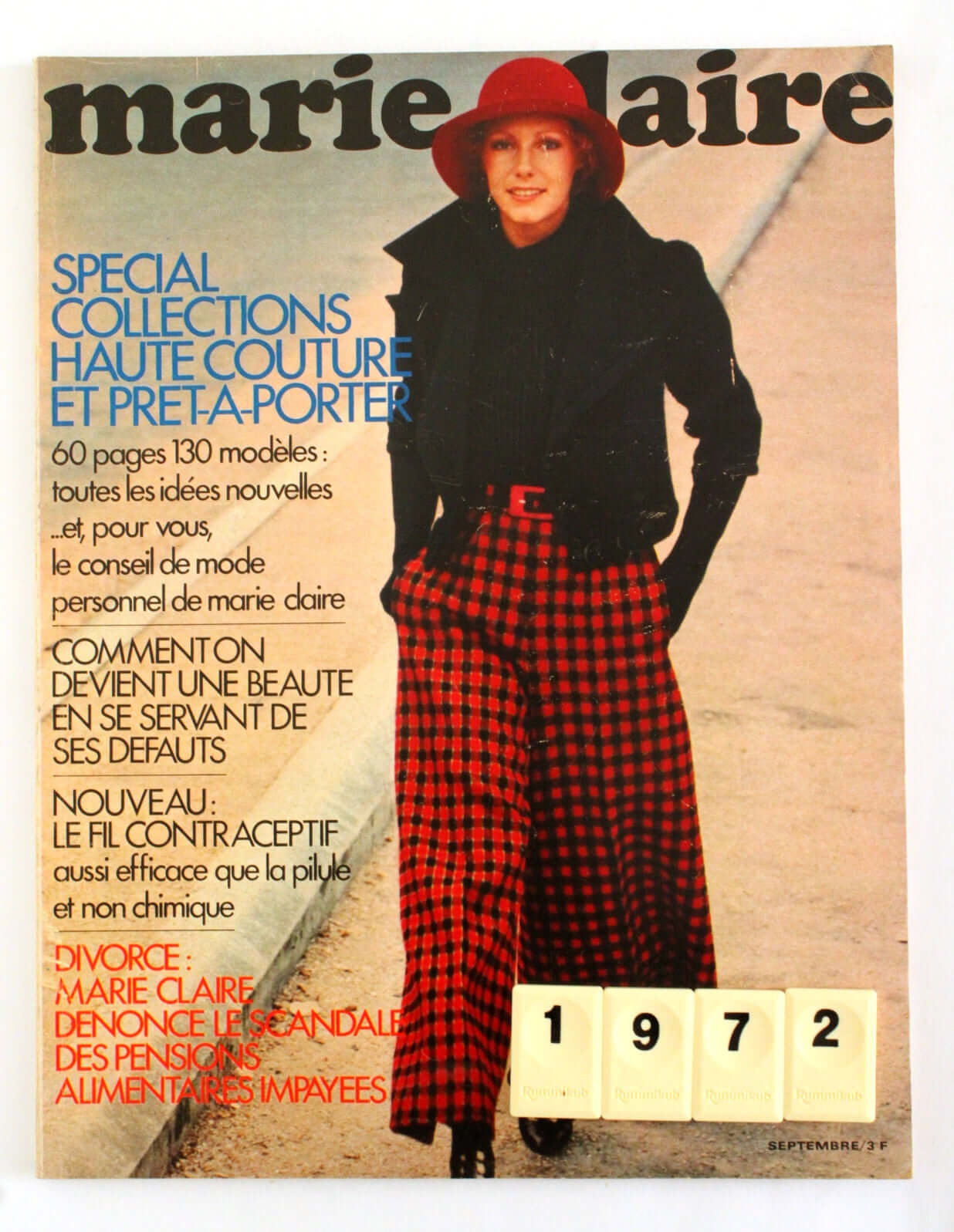 Magazines Marie-Claire années 60-70 vintage