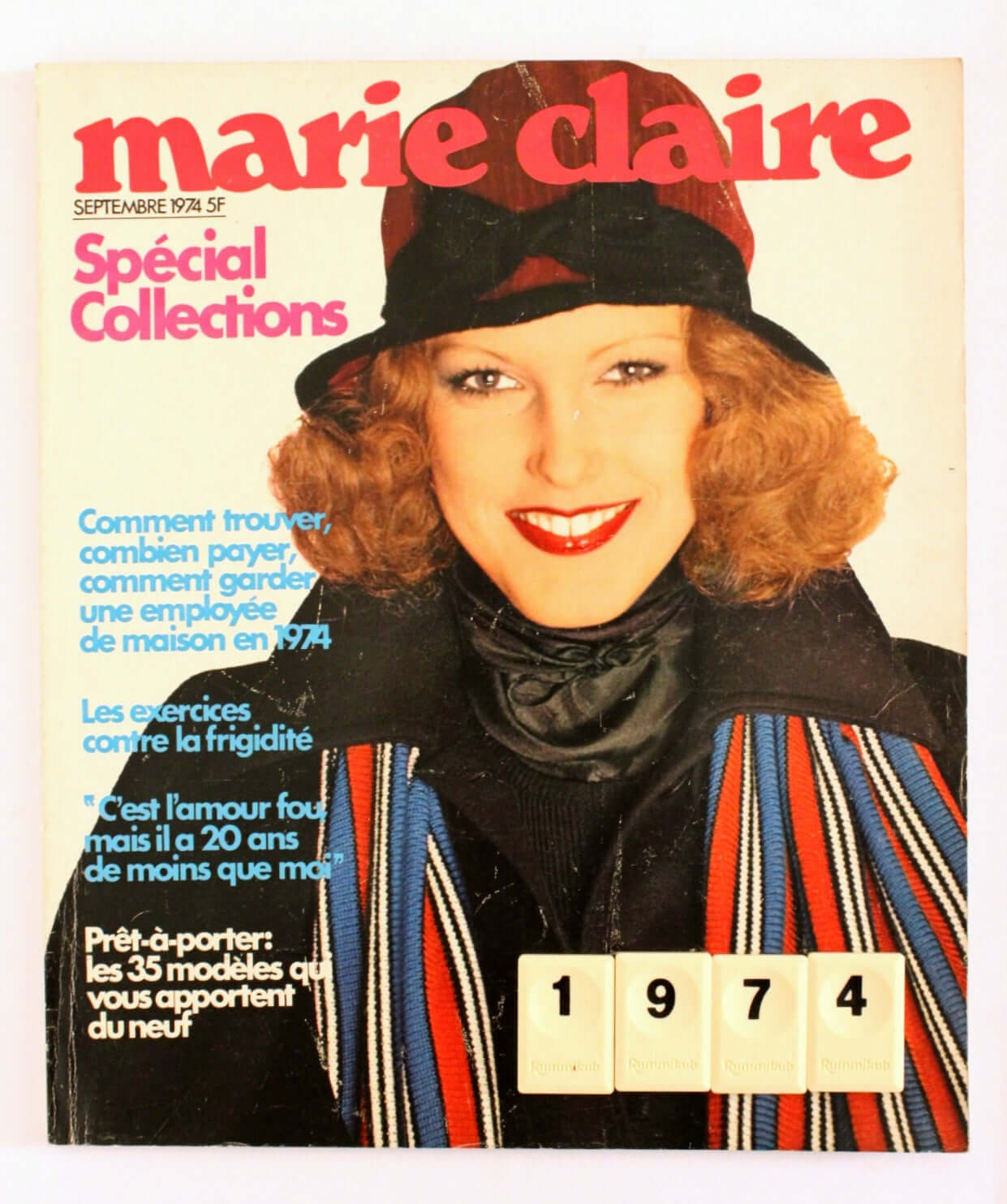 Magazines Marie-Claire années 60-70 vintage