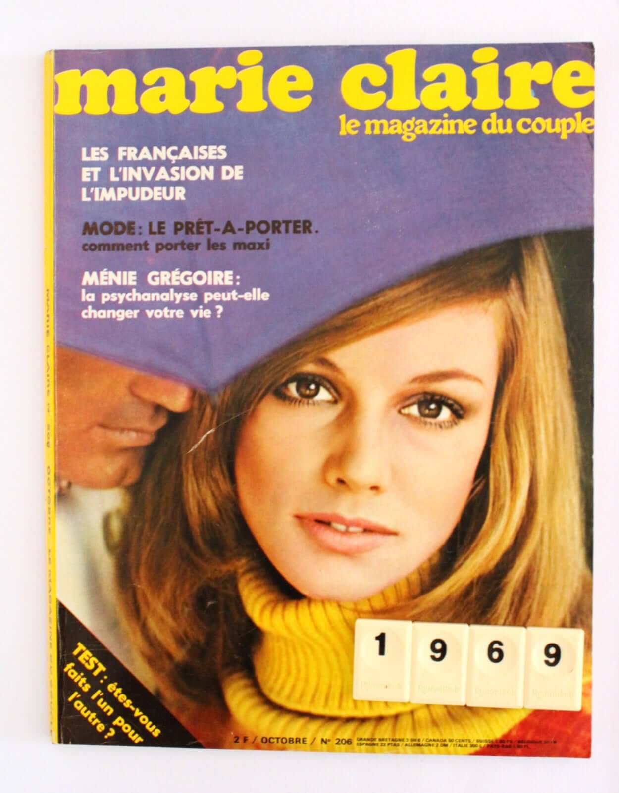 Magazines Marie-Claire années 60-70 vintage