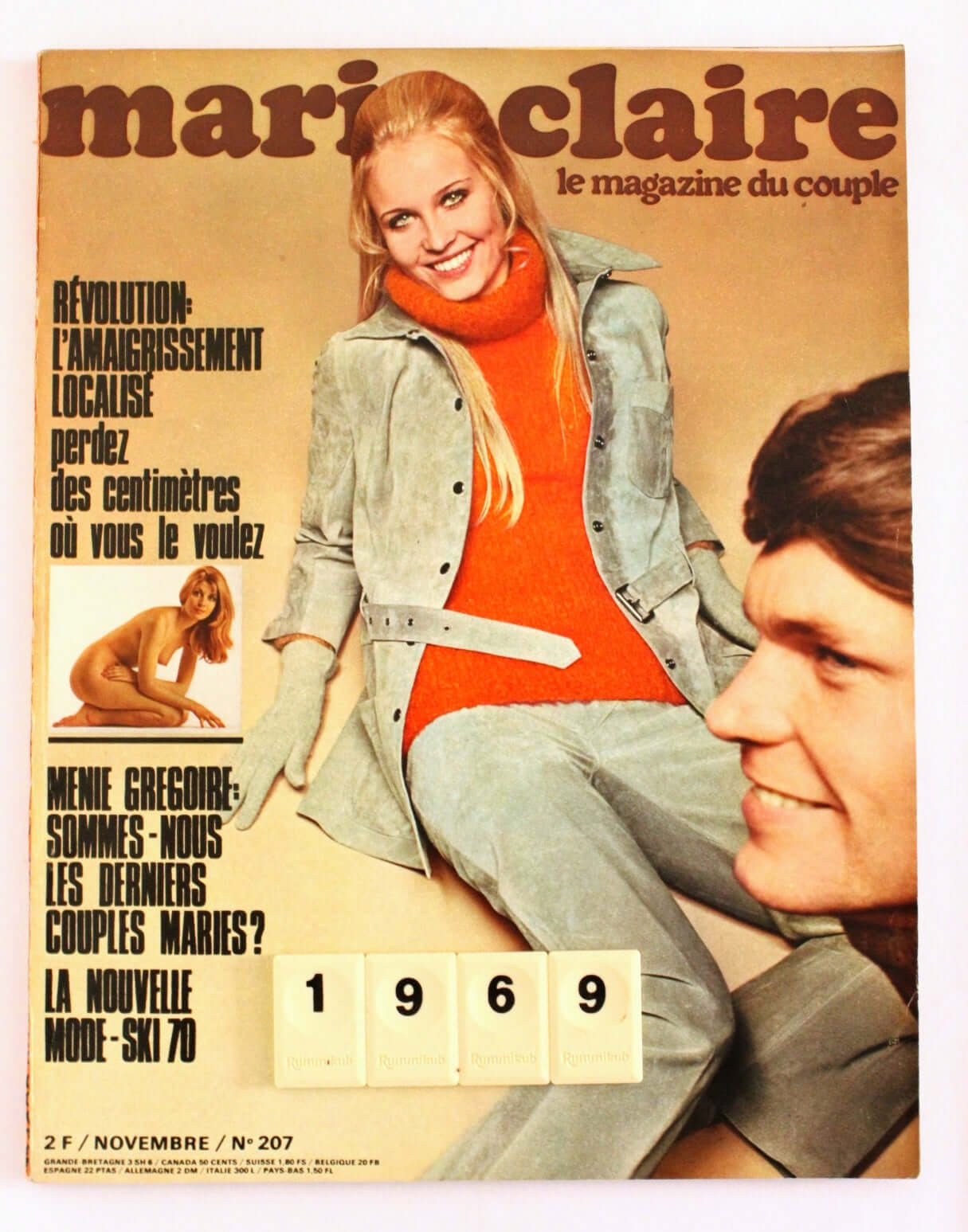 Magazines Marie-Claire années 60-70 vintage