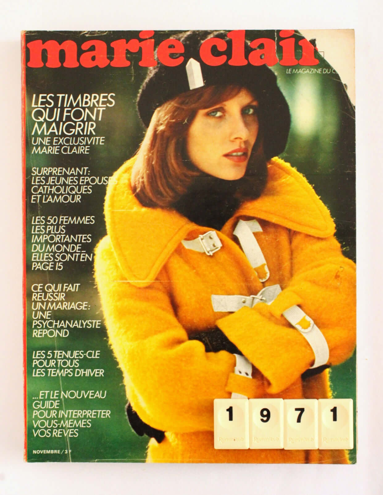 Magazines Marie-Claire années 60-70 vintage