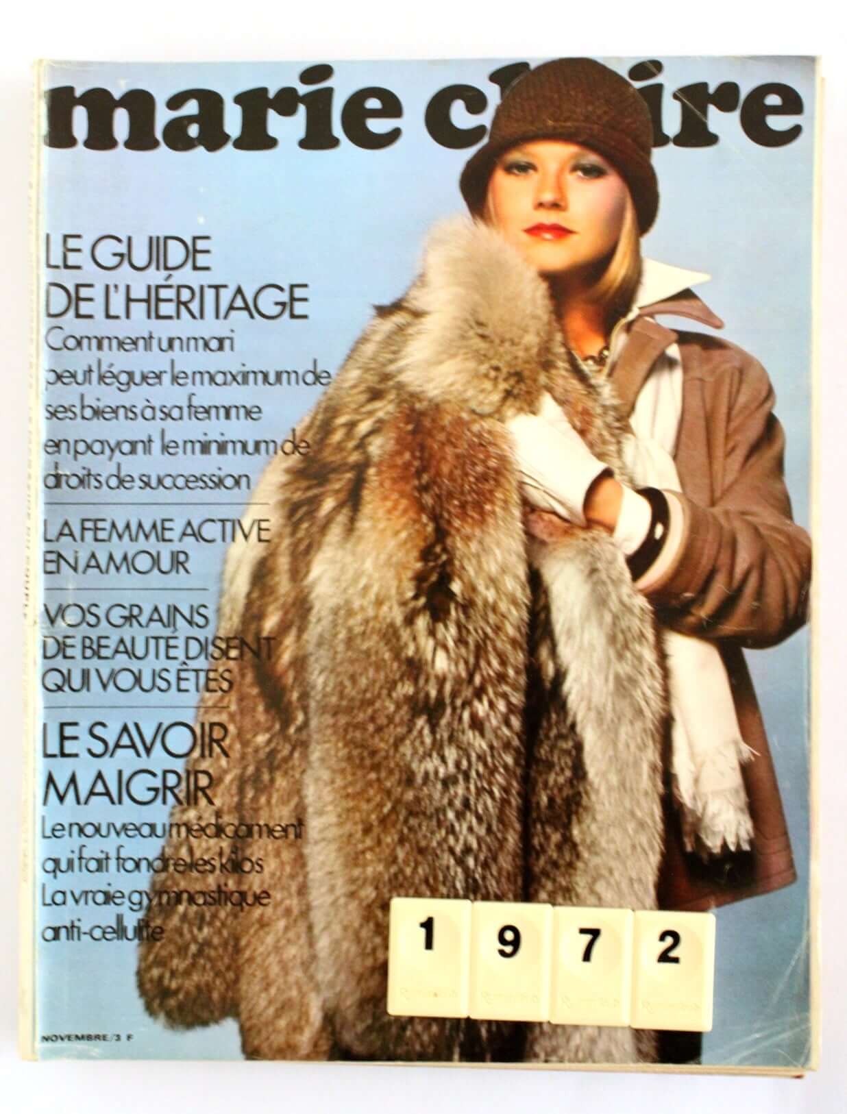 Magazines Marie-Claire années 60-70 vintage