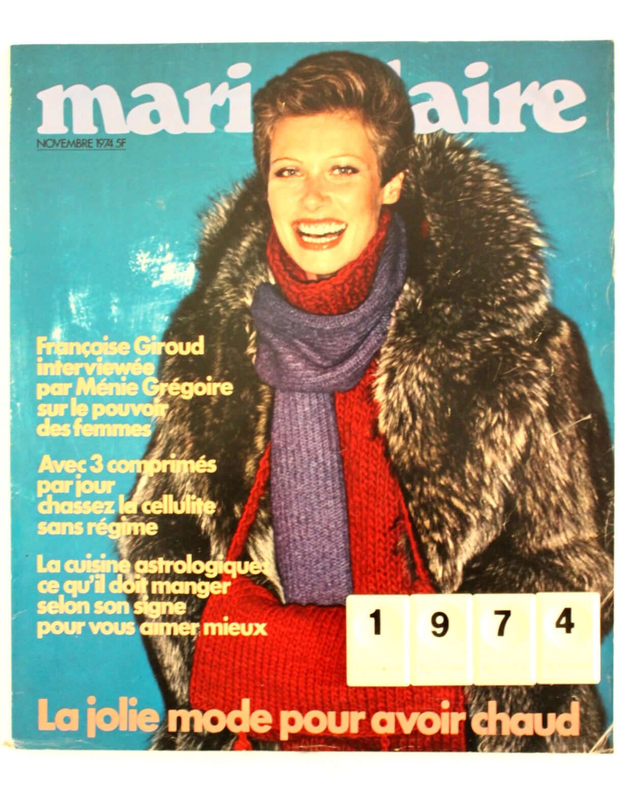 Magazines Marie-Claire années 60-70 vintage