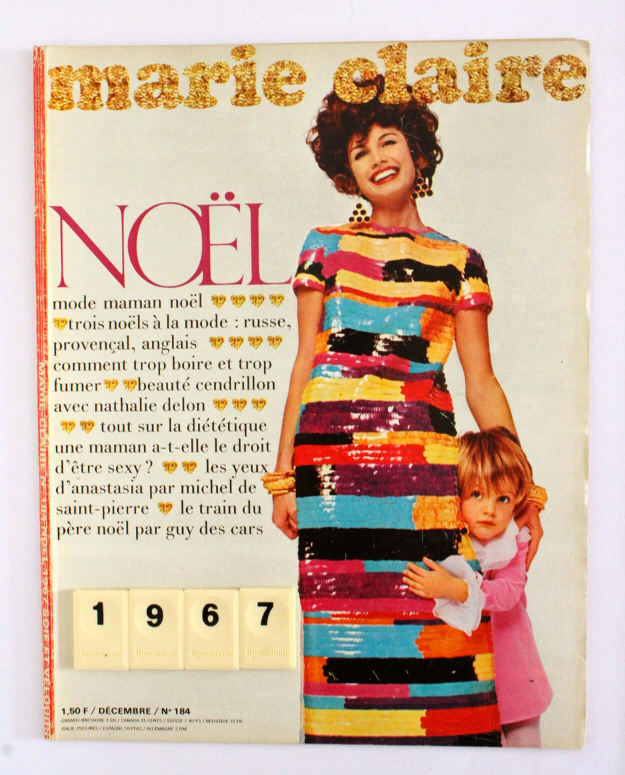 Magazines Marie-Claire années 60-70 vintage