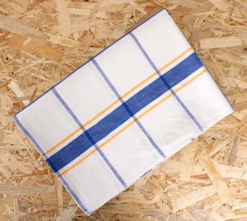 Nappe en lin vintage décor torchon