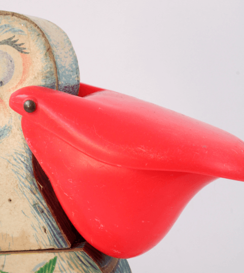 Pélican à Tirer "Big Bill" – Jouet Vintage Fisher-Price