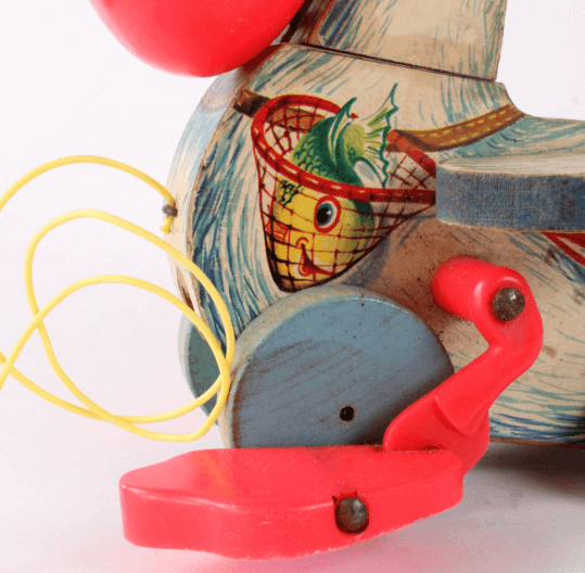 Pélican à Tirer "Big Bill" – Jouet Vintage Fisher-Price