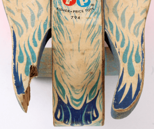 Pélican à Tirer "Big Bill" – Jouet Vintage Fisher-Price