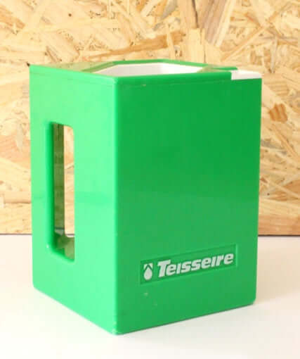 Pichet publicitaire vintage Teisseire cube