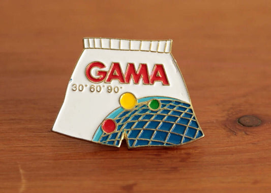 Vintage Pin's publicitaire lessive Gama