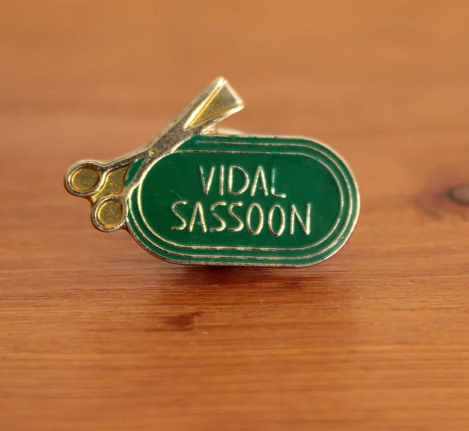 Vintage Pin's Vidal Sassoon