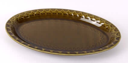 Plat ovale vintage  Sarreguemines