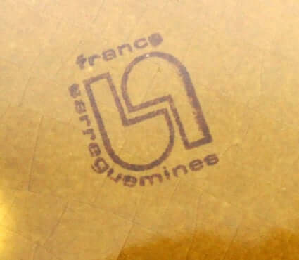 Plat ovale vintage  Sarreguemines