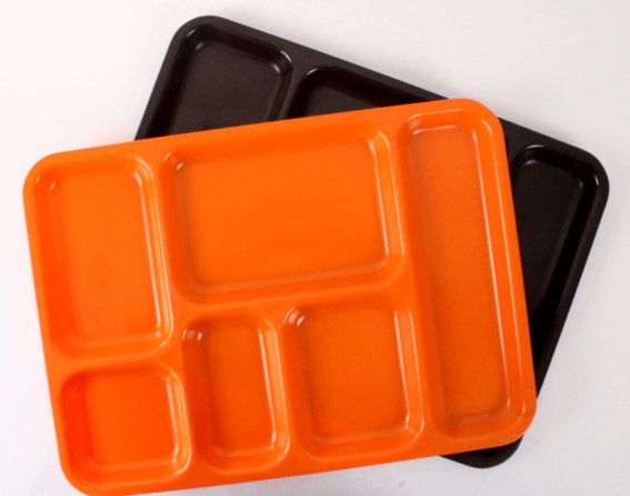 Plateaux de Service à Compartiments – Plastique Vintage