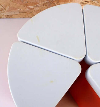 Plateau tournant et boîtes à épices vintages