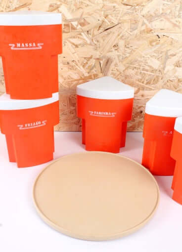 Plateau tournant et boîtes à épices vintages