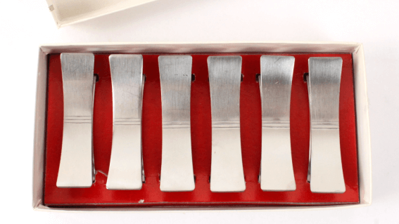 Lot de Porte-Couteaux Inox Signés Rémy Letang – NEUF Sous Emballage