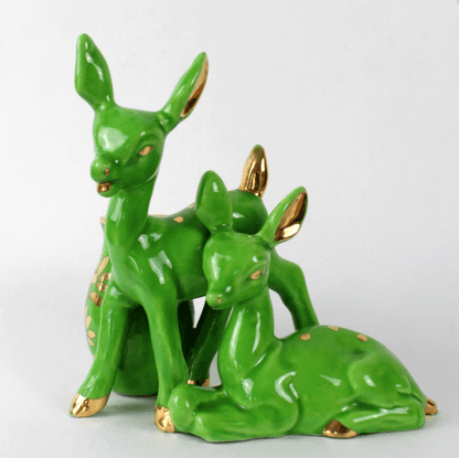 Porte-crayon vintage en céramique