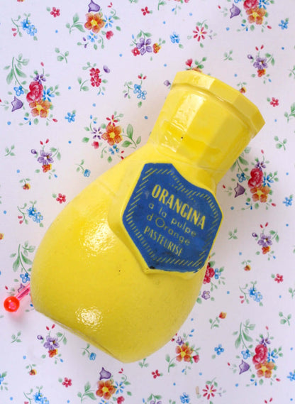 Porte-pailles Orangina vintages en opalex