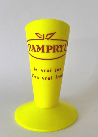 Objet publicitaire de bar Pampryl années 70 rétro