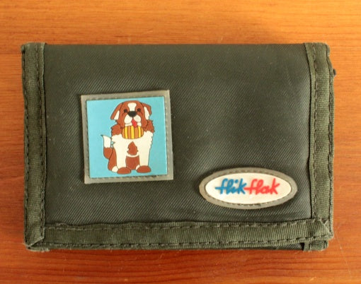 Portefeuille à scratch Flik Flak vintage
