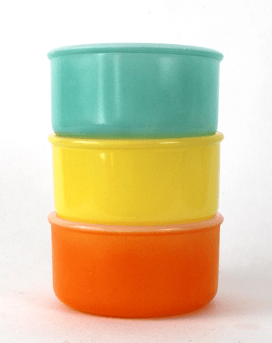 Ramequins colorés Arcopal vintage