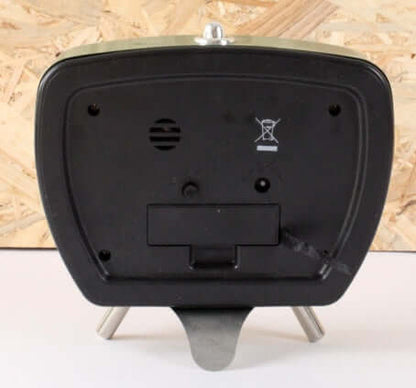 Réveil vintage Kelton métal vert