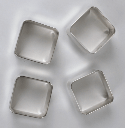 Ronds de serviette inox vintage