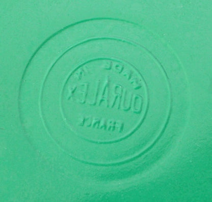 Saladier Duralex vert vintage