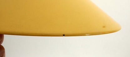 Vintage Grande suspension jaune 80's